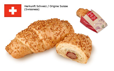 Croissant au praliné